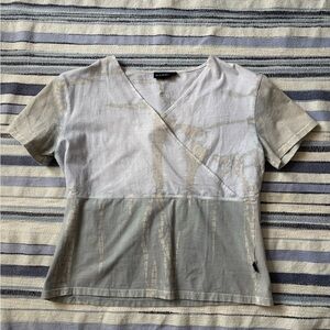 Gorpcore V-Neck Women's T-Shirt Kuhl Grunge Design